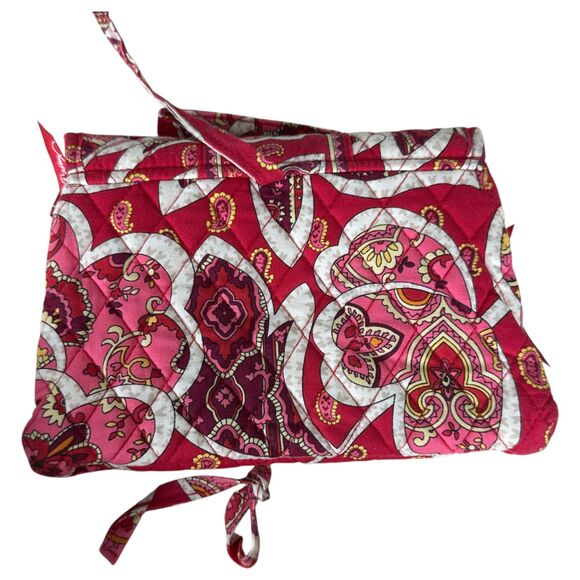 Vera Bradley Rosy Posies Makeup Mini Toiletry Cosmetic Travel Bag - Picture 3 of 4